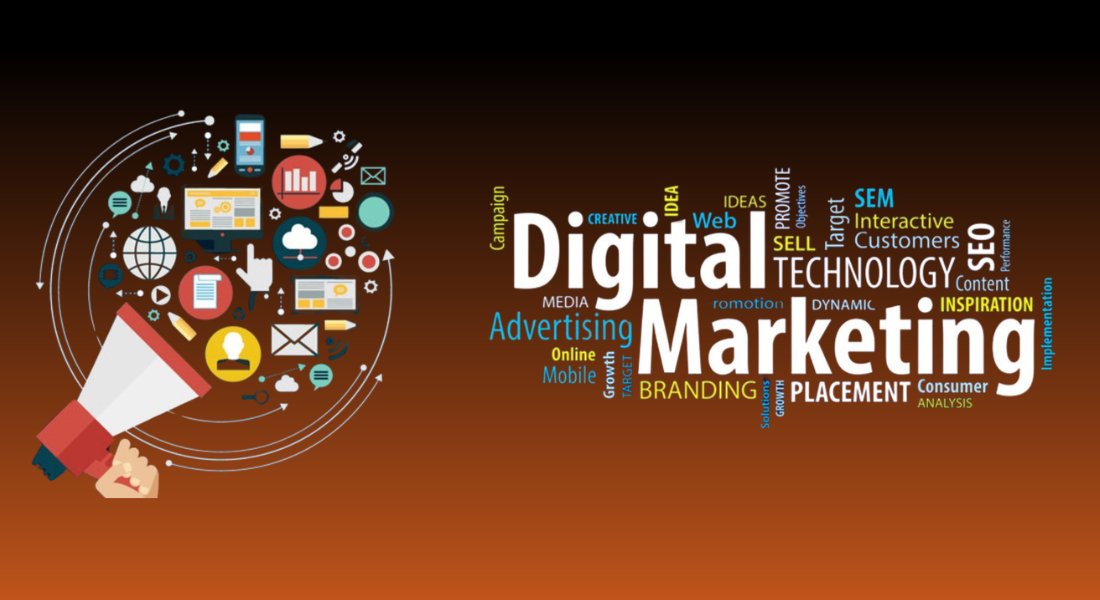 Online marketing services including digital marketing, SEO, SEM, branding, advertising and social media strategies